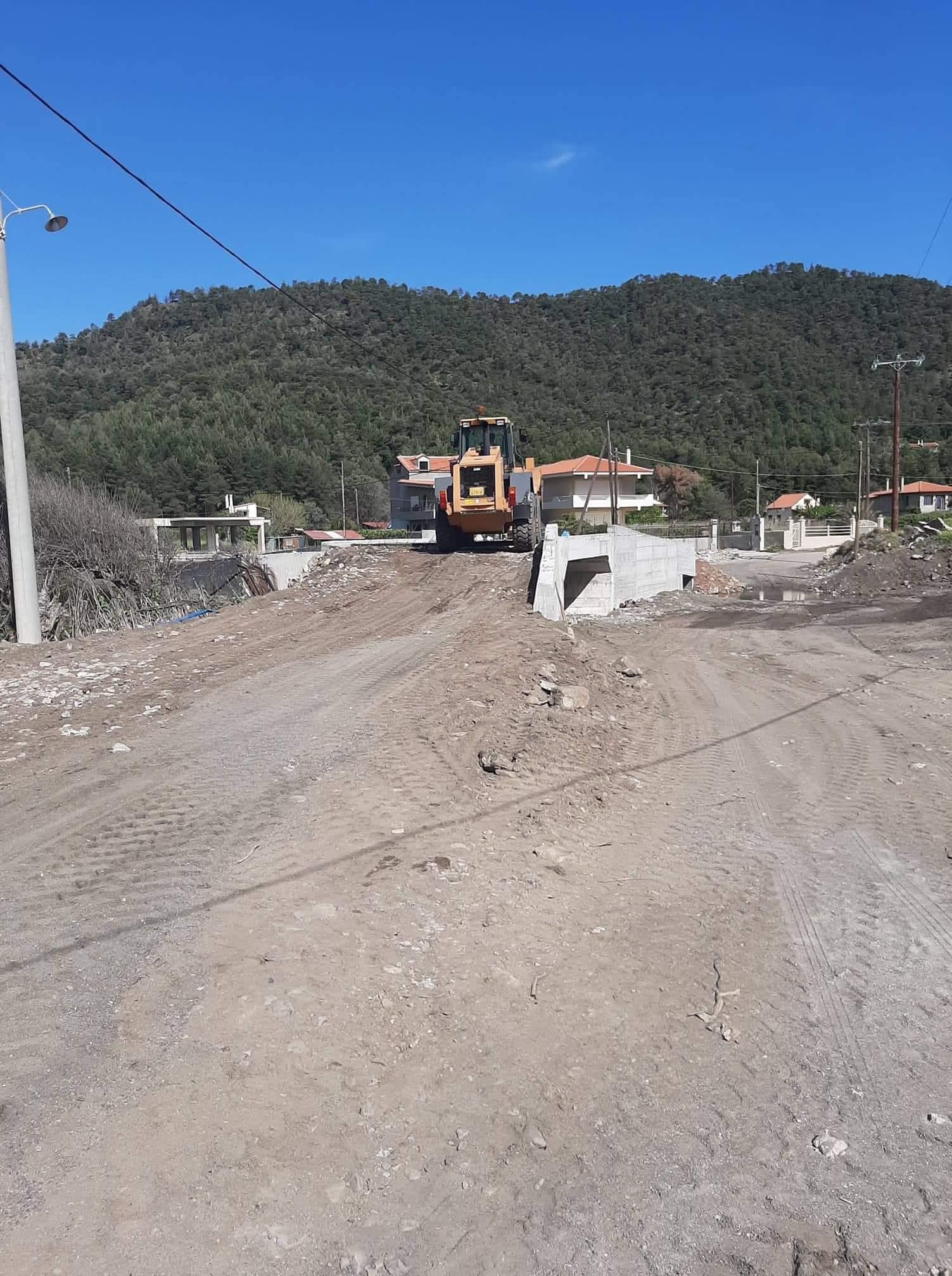 Τσαπουρνιώτης: Ολοκληρώθηκε το έργο κατασκευής της γέφυρας στην θέση «Ποτόκια» στο Πήλι