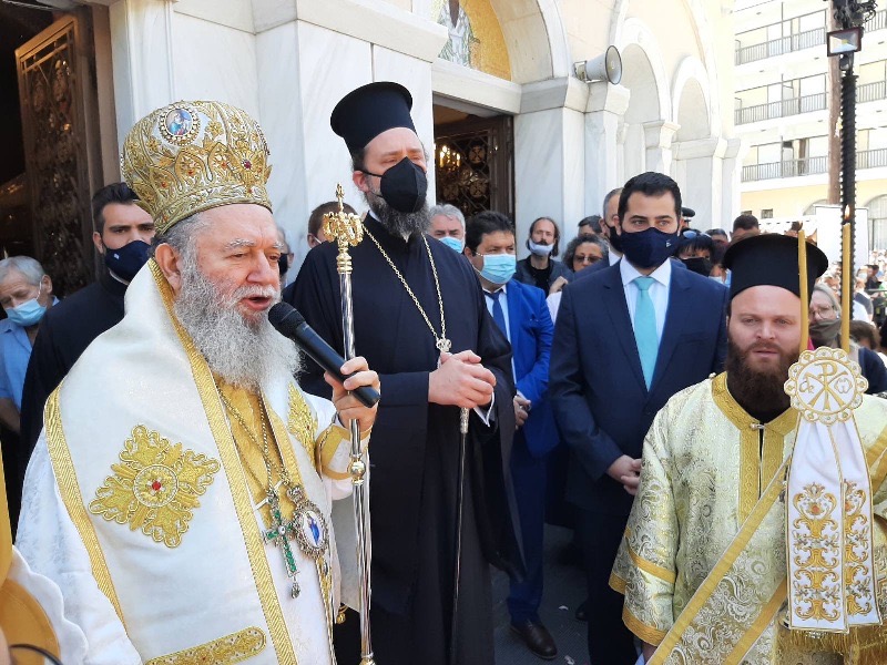 Εύβοια – Προκόπι: Ποιοι παρέστησαν στον εορτασμό του Οσίου Ιωάννη του Ρώσσου