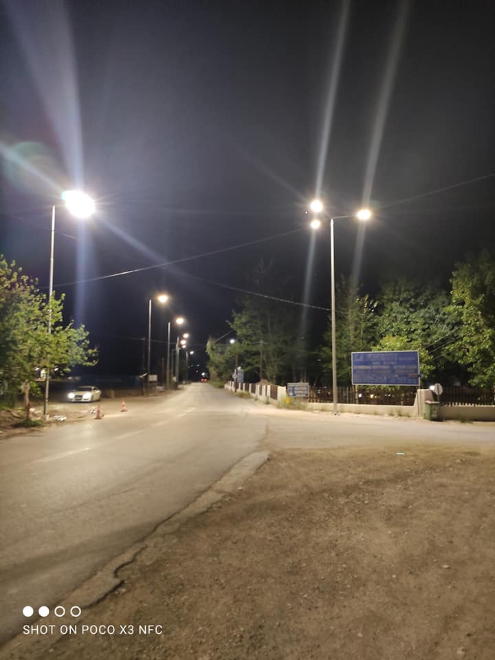 Κωνσταντινάκης: Ολοκληρώθηκε ο φωτισμός στις διασταυρώσεις από Μαντούδι προς λιμάνι, και στην Κήρινθο προς Κρύα Βρύση