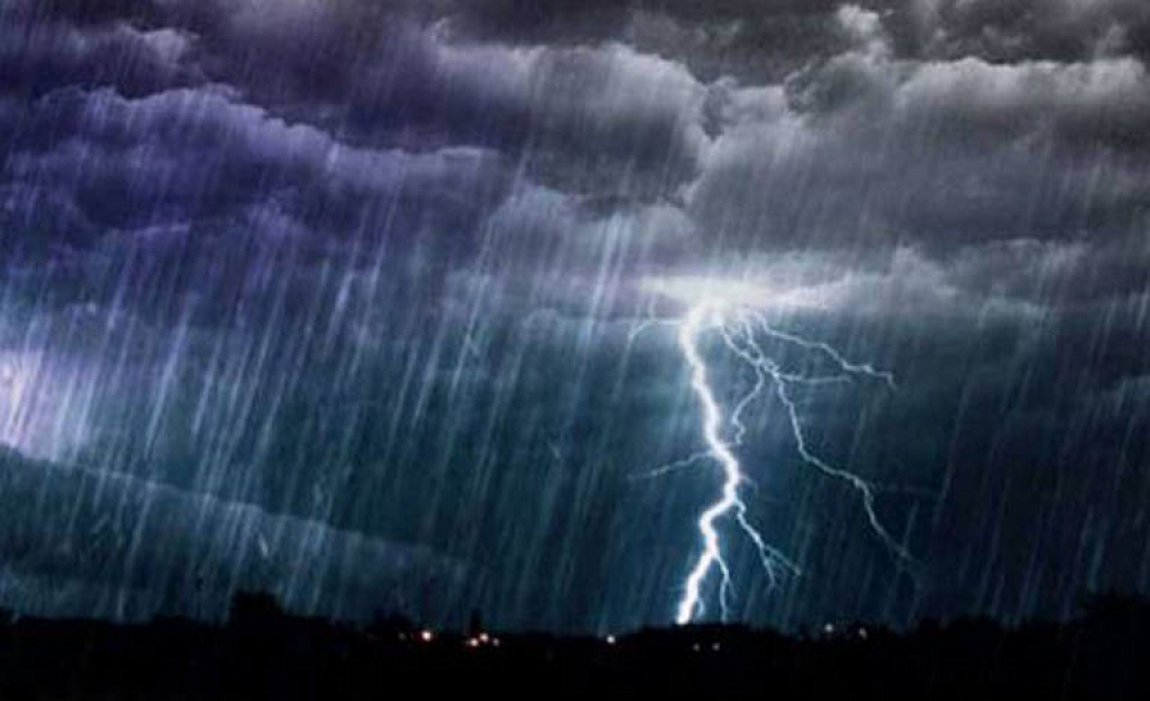 Έκτακτο δελτίο επιδείνωσης του Καιρού – Καταιγίδες, χαλάζι και κεραυνοί