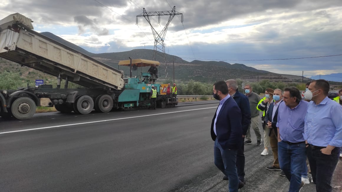 Ανακατασκευές και ηλεκτροφωτισμός στην ανατολική παράκαμψη Λαμίας