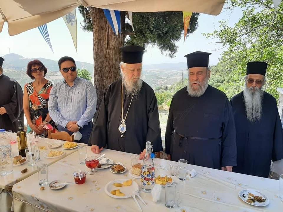 Στην Ι. Μ. Καρυών Τιμίου Προδρόμου Αχλαδερής ο Γιώργος Ζέρβας