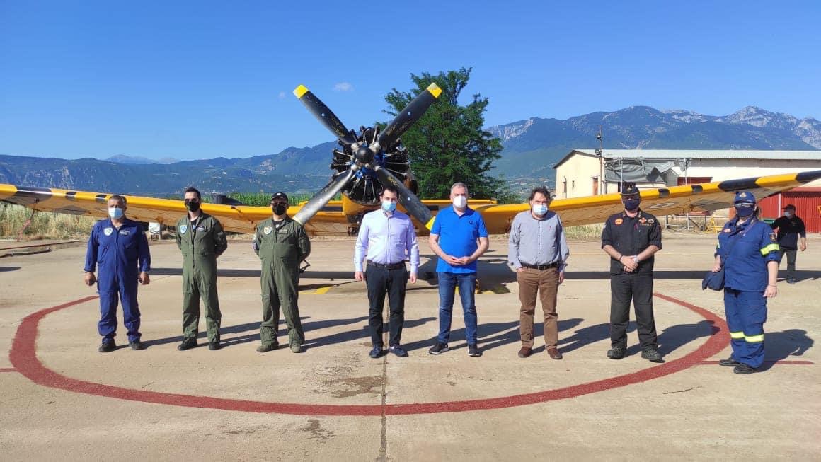 Σπανός: Η ΠΣτΕ ενισχύεται με δύο πυροσβεστικά αεροσκάφη PZL