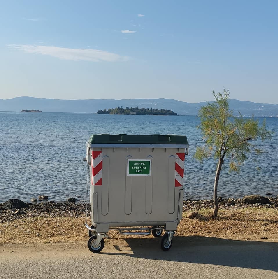 Δήμος Ερέτριας: Ενισχύεται με 80 νέους κάδους απορριμμάτων [εικόνες]