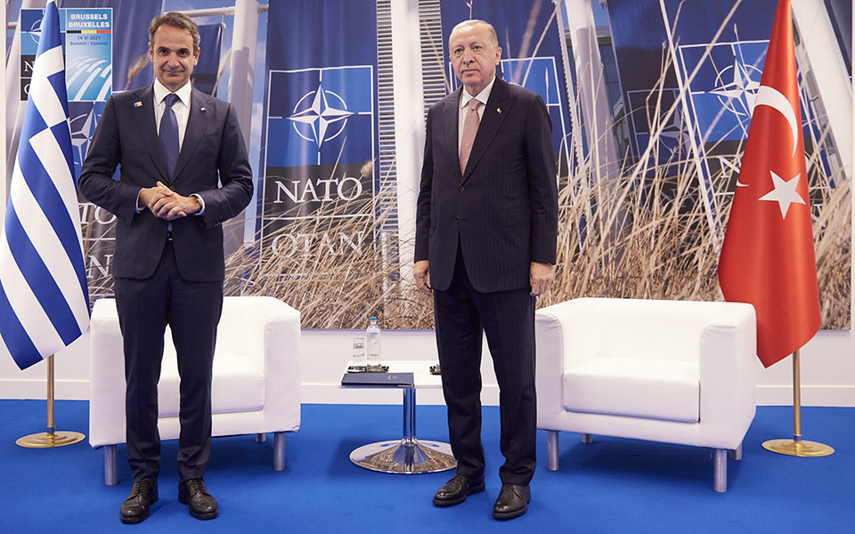 Εκτακτο Σύνοδος ΝΑΤΟ: Ολοκληρώθηκε η συνάντηση Μητσοτάκη – Ερντογάν – «Έσπασε» ο πάγος λένε διπλωματικές πηγές
