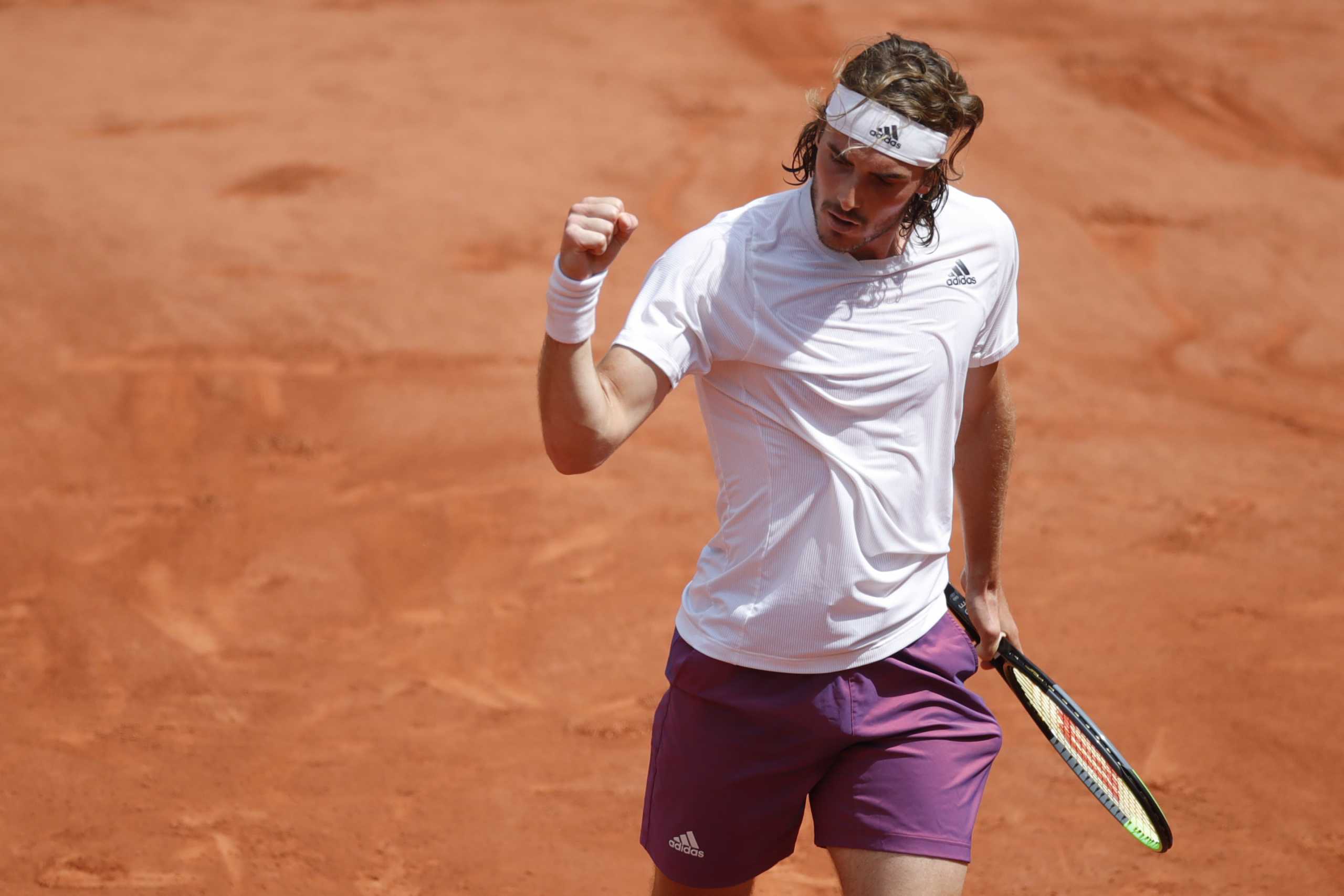 Roland Garros, Τσιτσιπάς-Μεντβέντεφ 3-0 (6-3, 7-6, 7-5): Θριαμβευτική πρόκριση στους 4!