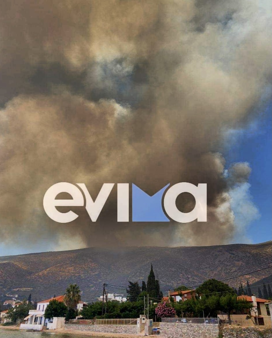 Φωτιά – Εύβοια: Μάχη με την πυρκαγιά στα Στυρά – Τι δήλωσαν οι κάτοικοι της περιοχής