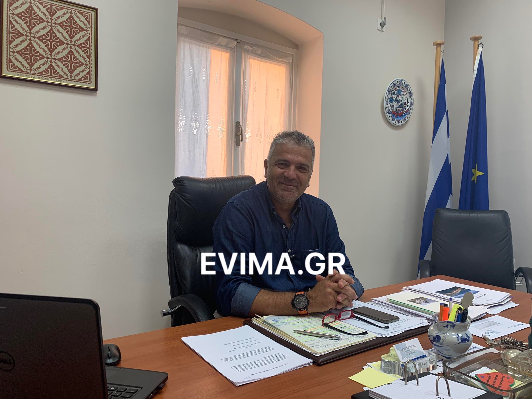 Ο δήμαρχος Σκύρου χαιρετίζει την «Eviaisland Regatta 2021»