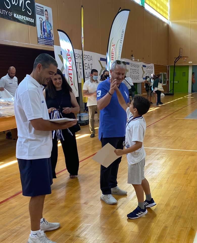Γαλάνης: Ολοκληρώθηκε με επιτυχία το πρώτο basketball camp στο Καρπενήσι