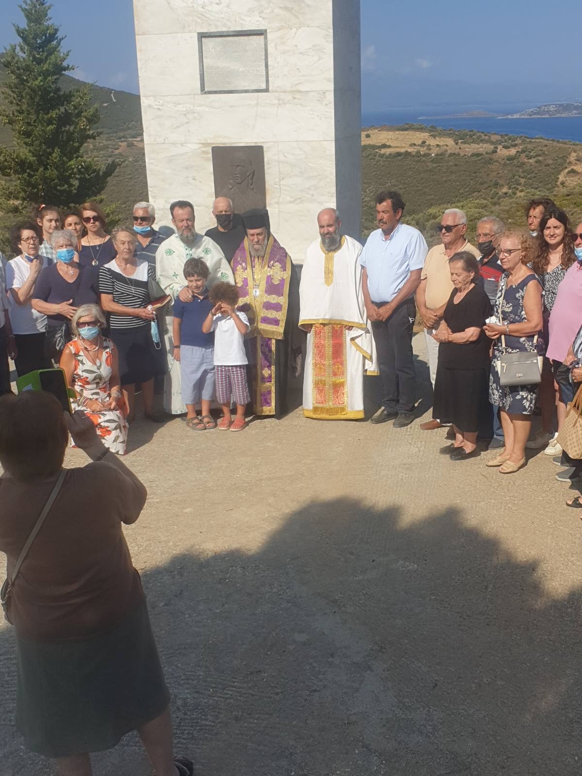 Τα  Στύρα τίμησαν τον Οπλαρχηγό Ηλία Μαυρομιχάλη