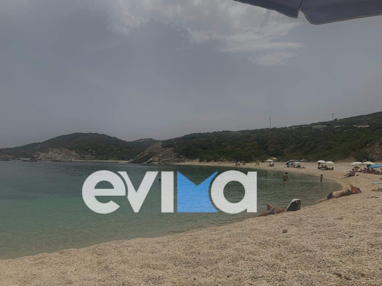 Καύσωνας: Γέμισαν οι παραλίες της Εύβοιας [εικόνες]