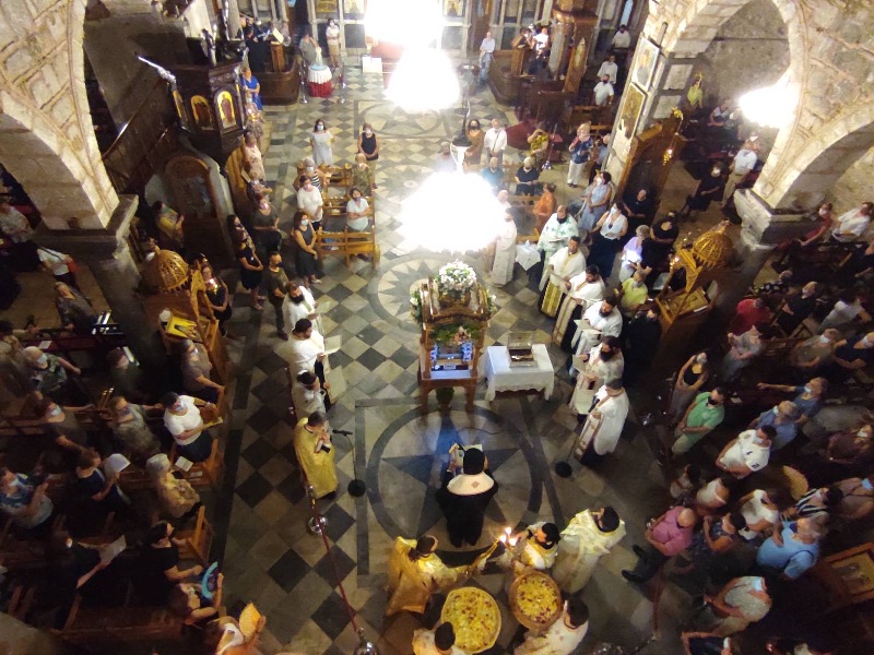 Χαλκίδα: Τελέσθηκε η Ιερά Αγρυπνία για την πολιούχο Αγία Παρασκευή
