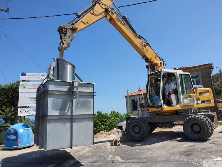 Εύβοια – Κύμη: Ξεκίνησε η τοποθέτηση των βυθιζόμενων κάδων απορριμμάτων Εύβοια – Κύμη: Ξεκίνησε η τοποθέτηση των βυθιζόμενων κάδων απορριμμάτων