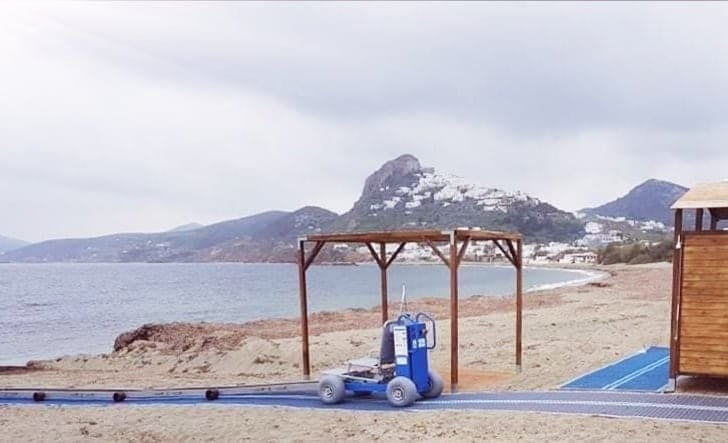 Δήμος Σκύρου: Έτοιμες οι ράμπες ΑΜΕΑ στις παραλίες Μώλος, Καλαμίτσα και Αχερούνες