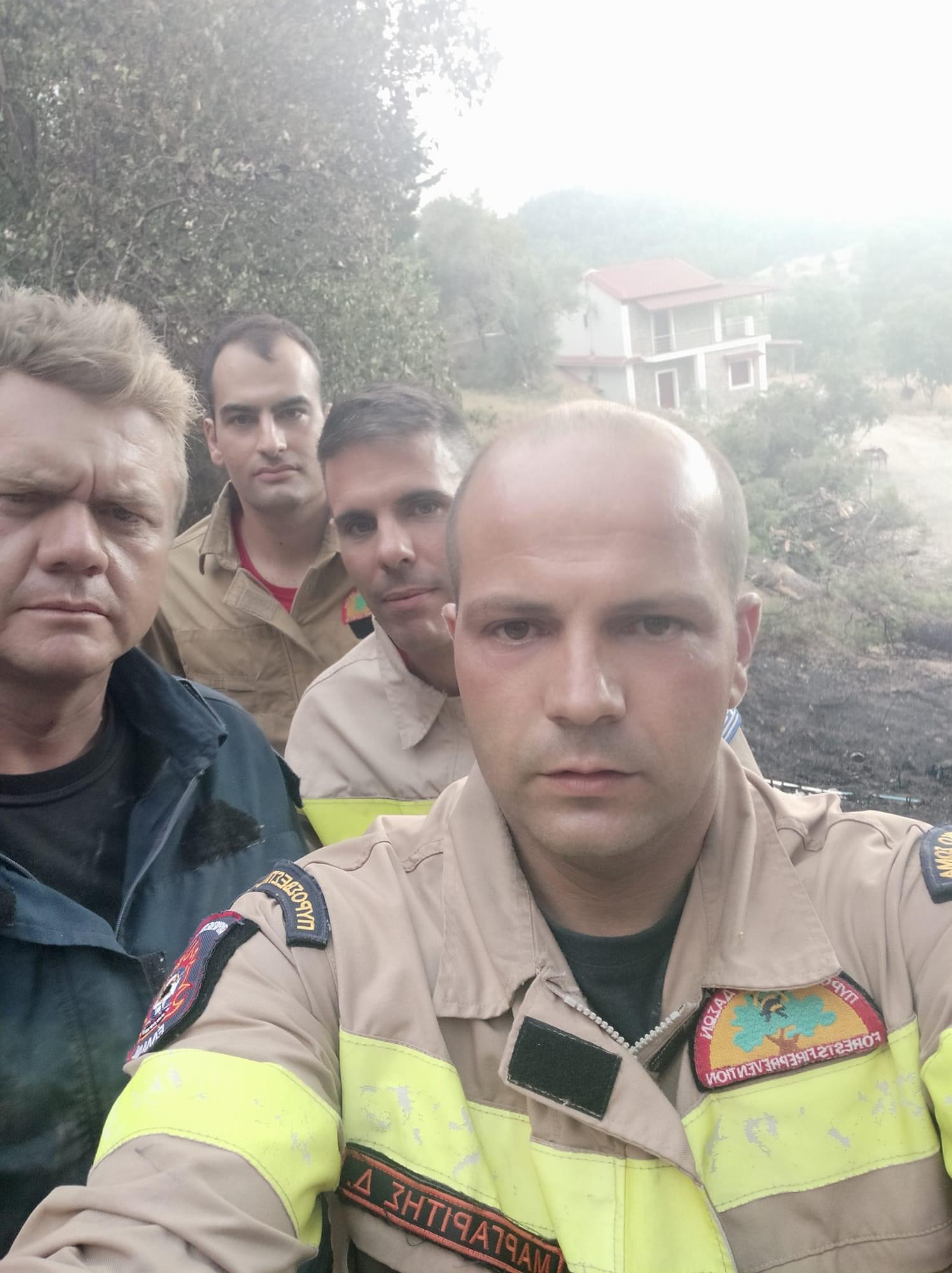 Φωτιά Εύβοια: Αυτοί είναι οι «ήρωες» πυροσβέστες που έσωσαν το Σπαθάρι