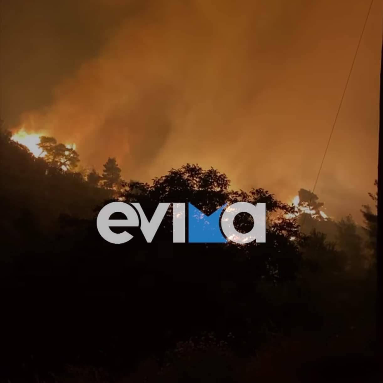 Φωτιά Εύβοια: Εκκενώθηκε κατασκήνωση της Μητρόπολης και Μοναστήρι – Νέο μέτωπο προς Αιδηψό