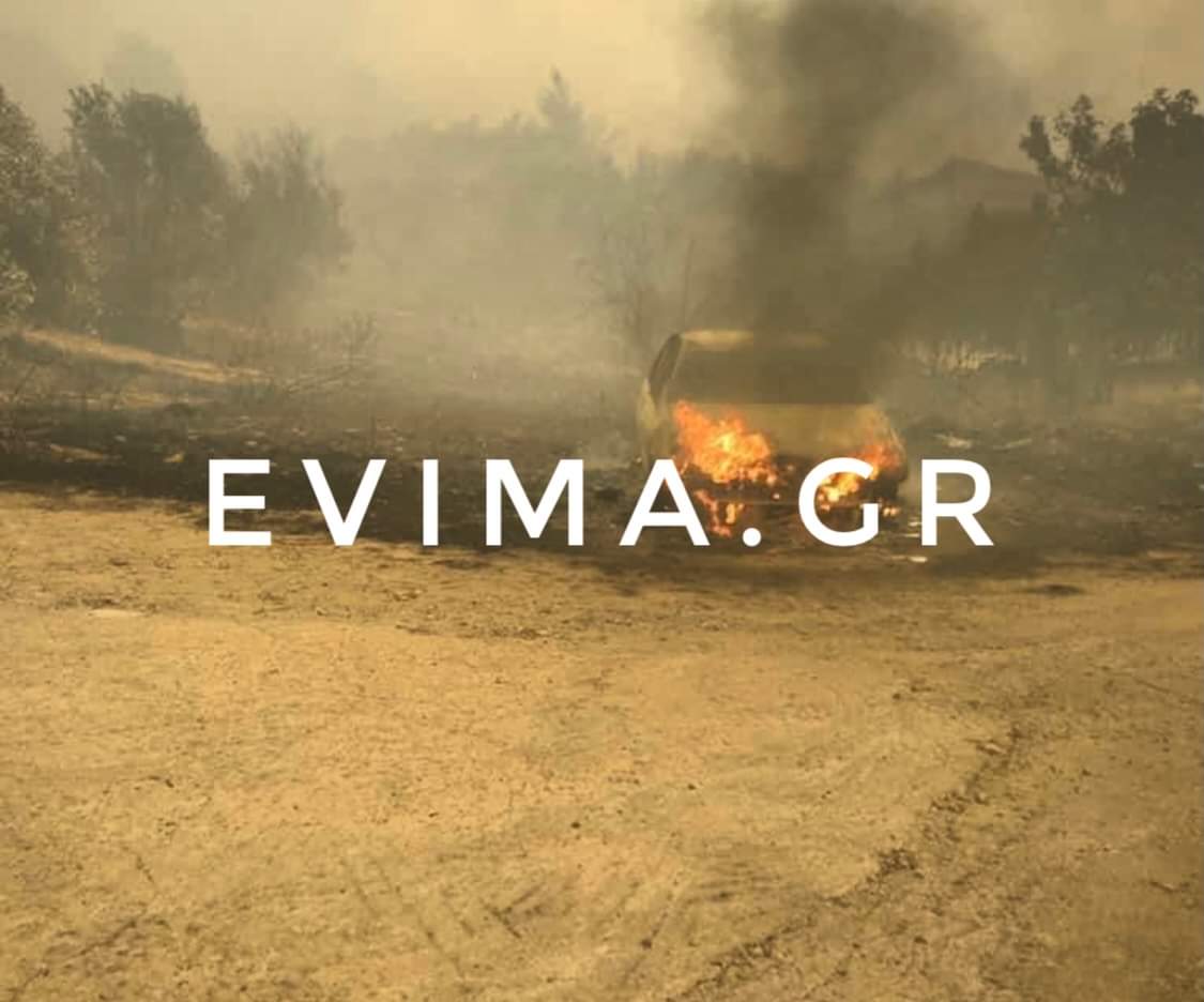 Φωτιά Εύβοια: Τετάστιο το μέτωπο της πυρκαγιάς – Στη μάχη με τις φλόγες