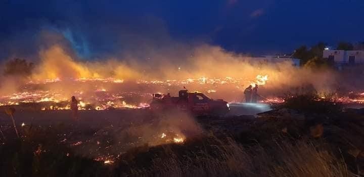 Πολύ υψηλός κίνδυνος πυρκαγιάς σήμερα στην Εύβοια