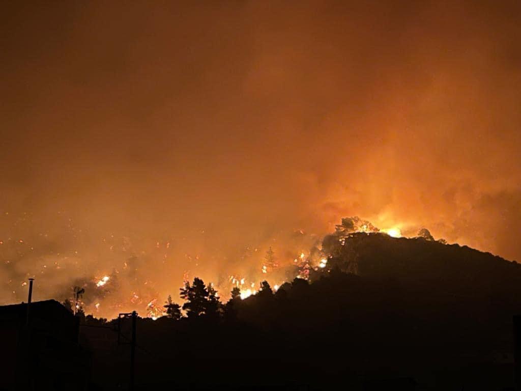 Φωτιά Εύβοια: Εξοργισμένη δήλωση Σπανού – « Θέλουμε επιτέλους σοβαρό αριθμό εναερίων μέσων»