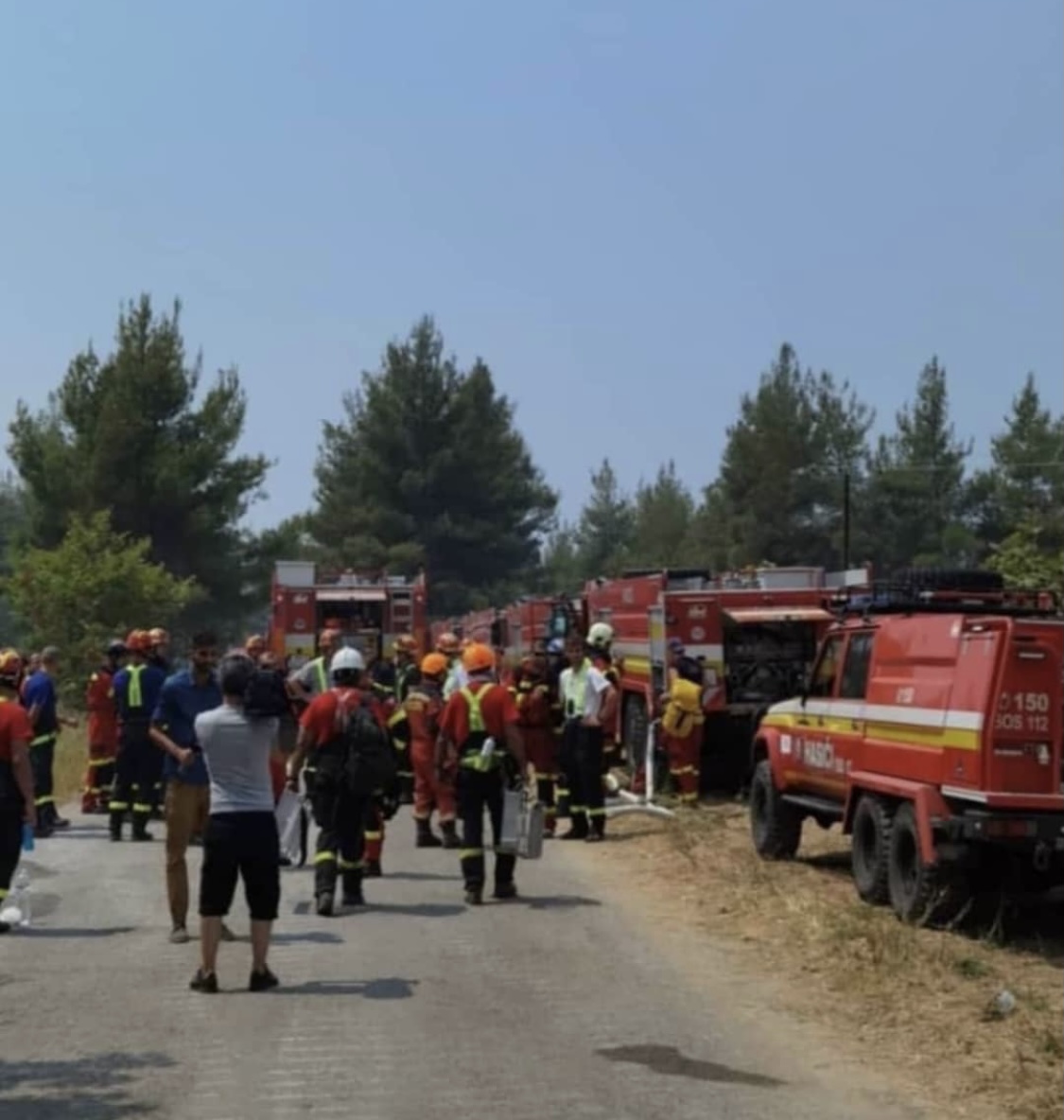Φωτιά στην Εύβοια: Προσήχθη ύποπτος για εμπρησμό στο Ασμήνιο