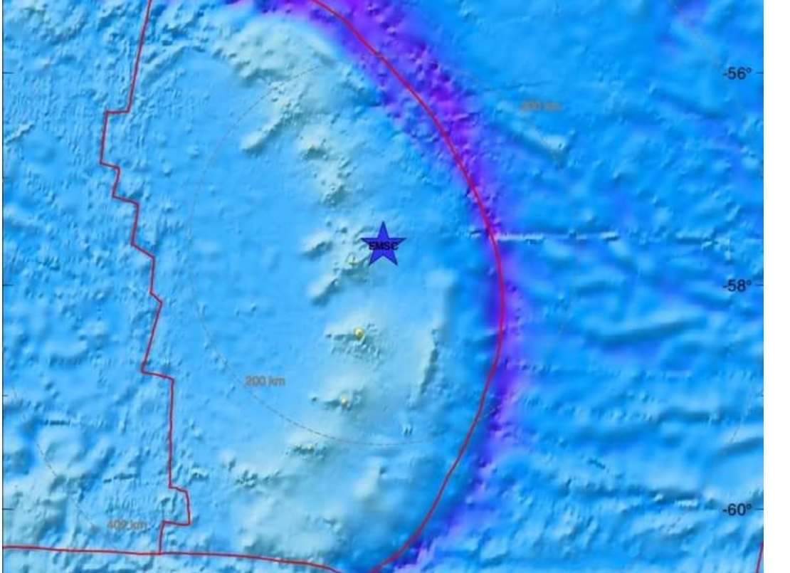 Ισχυρός σεισμός στο Νότιο Ατλαντικό