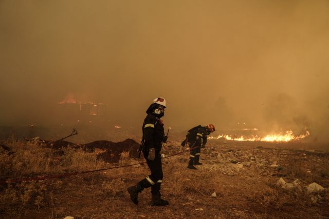 Πολύ υψηλός κίνδυνος για φωτιά αύριο στην Εύβοια: Οι εκτιμήσεις της Πολιτικής Προστασίας