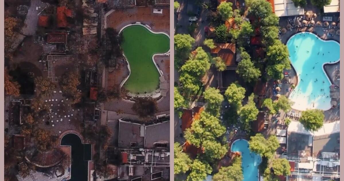 Φωτιά στην Εύβοια: Συγκλονιστικά πλάνα από drone στην Αγία Άννα – Το πριν και το μετά