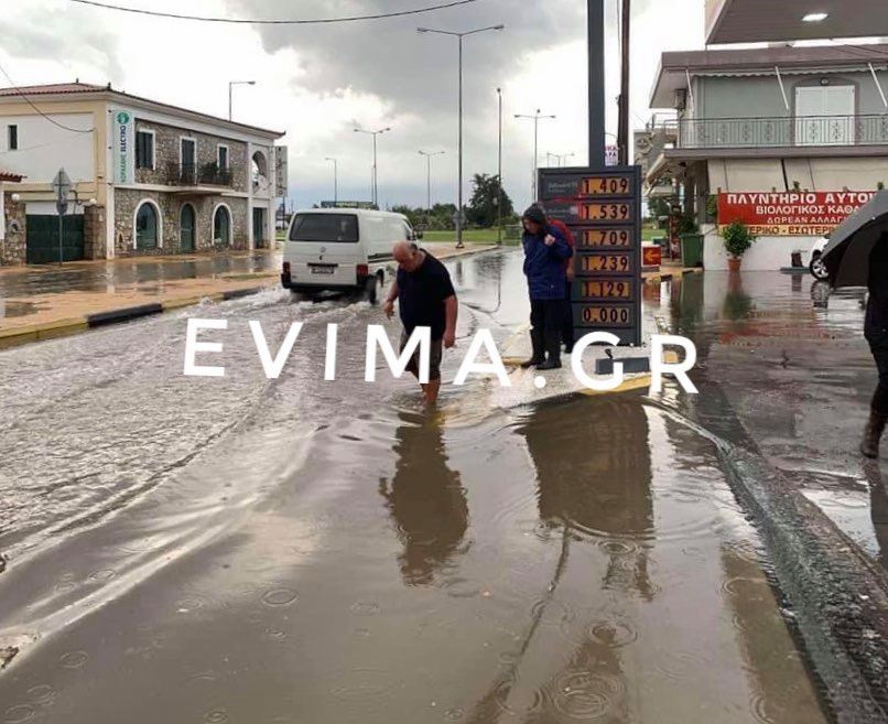 Καιρός: «Ακραίος κίνδυνος πλημμυρών» – Σε εγρήγορση ο Δήμος Χαλκιδέων