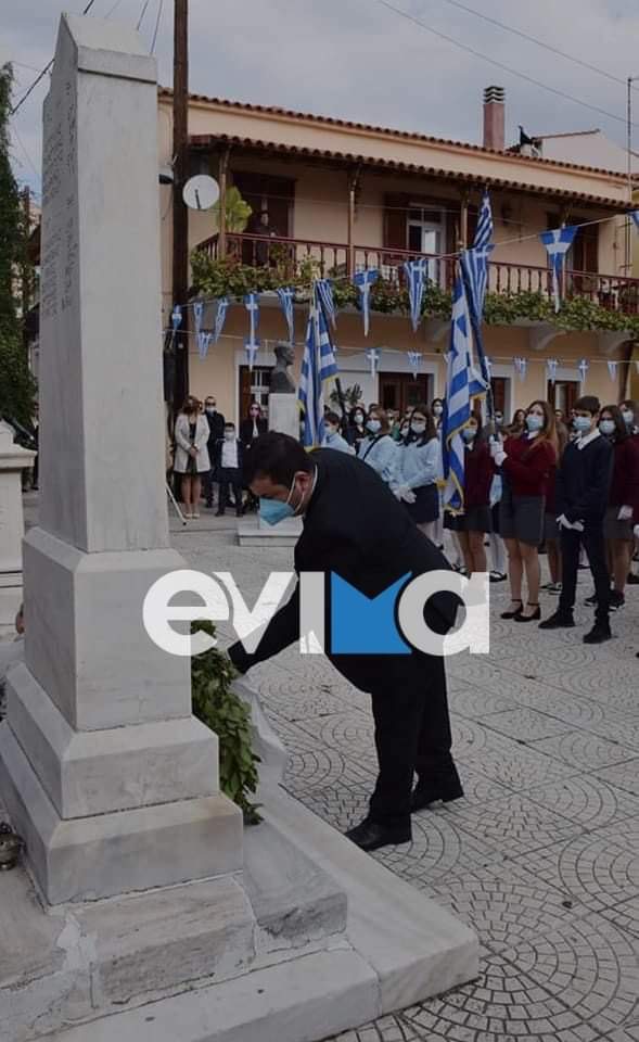 28η Οκτωβρίου: Μήνυμα Τσαπουρνιώτη από την πυρόπληκτη Λίμνη Ευβοίας