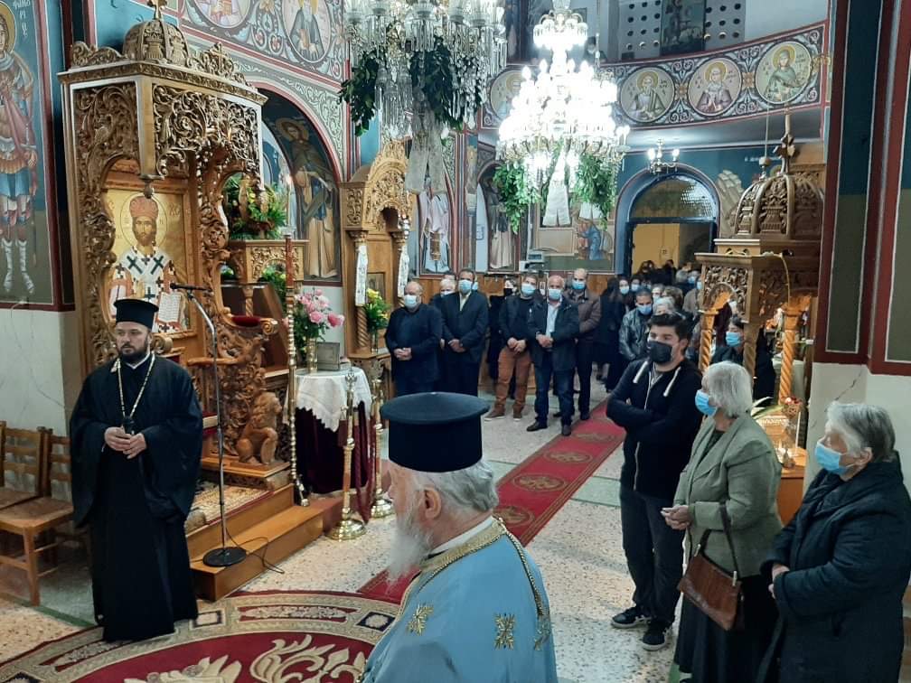 Η Εορτή του Αγίου Μεγαλομάρτυρος Δημητρίου του Μυροβλύτου στην Ιερά Μητρόπολη Καρυστίας