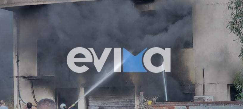 Φωτιά στο Αλιβέρι: Καταστράφηκε ολοσχερώς επιχείρηση και σπίτι – Συγκλονίζουν οι εικόνες