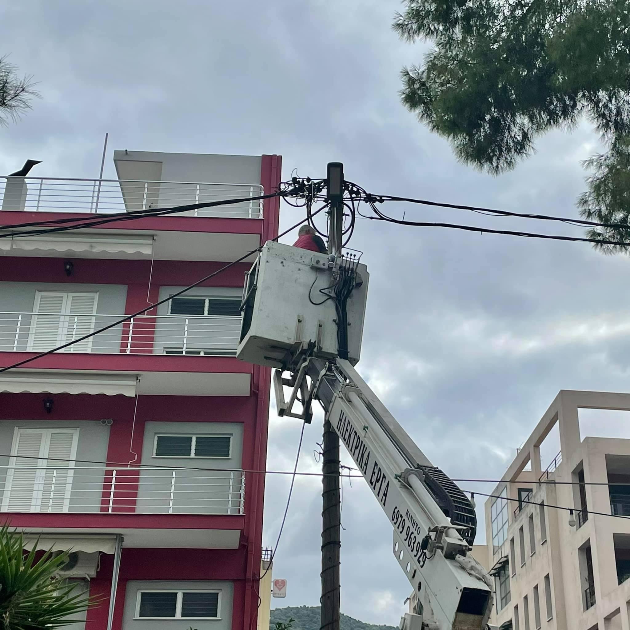 Παρεμβάσεις του Δήμου Ιστιαίας Αιδηψού στην παραλία της Λουτρόπολης