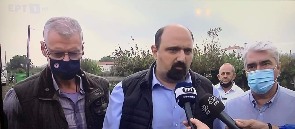 Τριαντόπουλος για Εύβοια: Τα 20 εκατ. ευρώ θα κατευθυνθούν προς τους δήμους και την Περιφέρεια