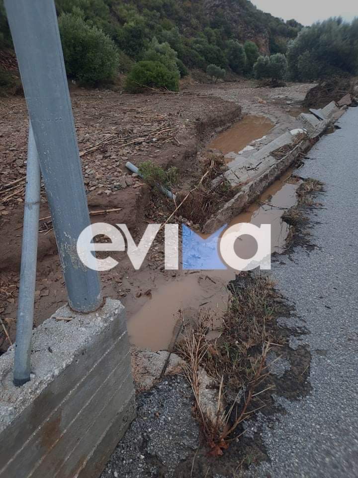 Κακοκαιρία «Μπάλλος»: Πόσες ποσότητες νερού δέχτηκαν οι καμένες περιοχές της Εύβοιας