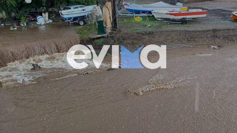 Κακοκαιρία «Μπάλλος»: Ανησυχία για νέες πλημμύρες στην Εύβοια – Εξετάζεται η εκκένωση χωριών