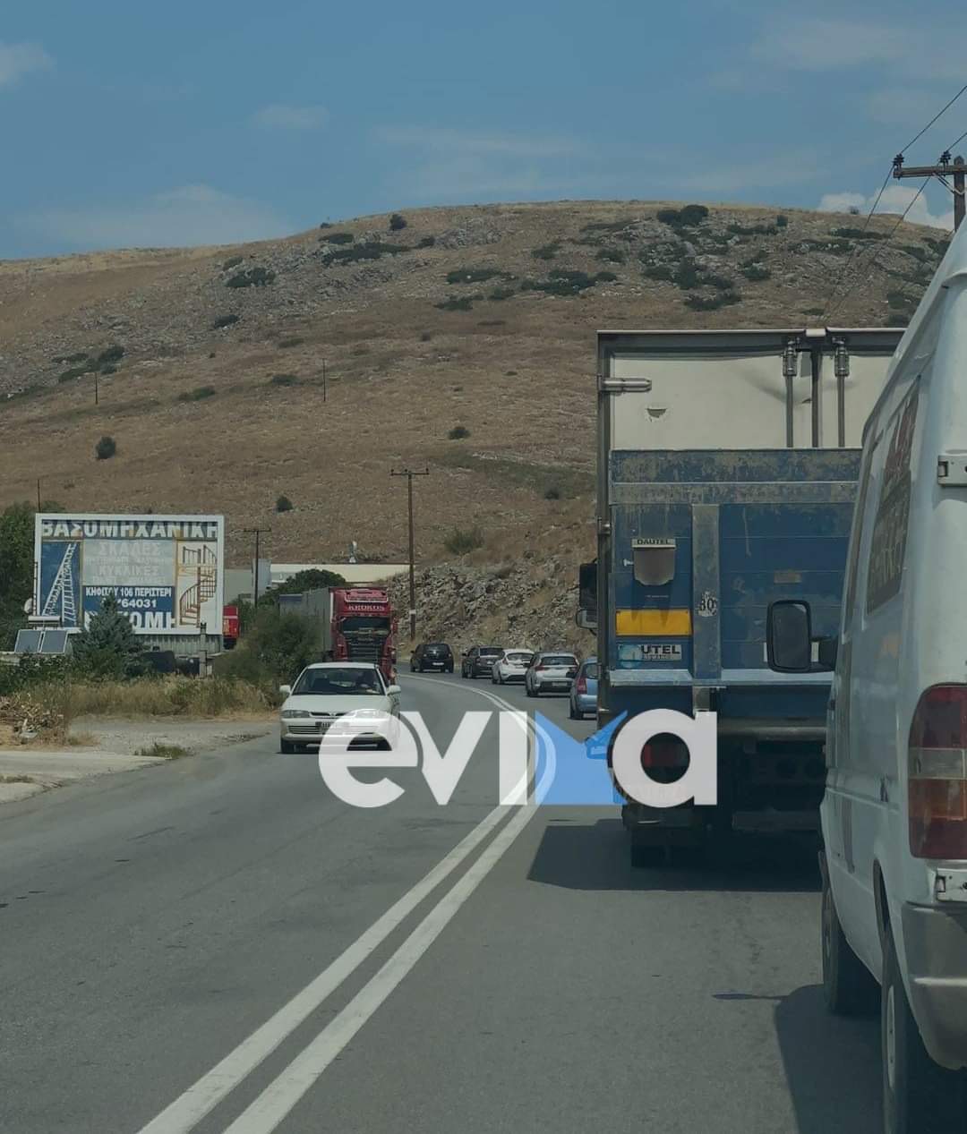 Στο «κόκκινο» η κίνηση στους δρόμους της Εύβοιας: Πού παρατηρούνται προβλήματα