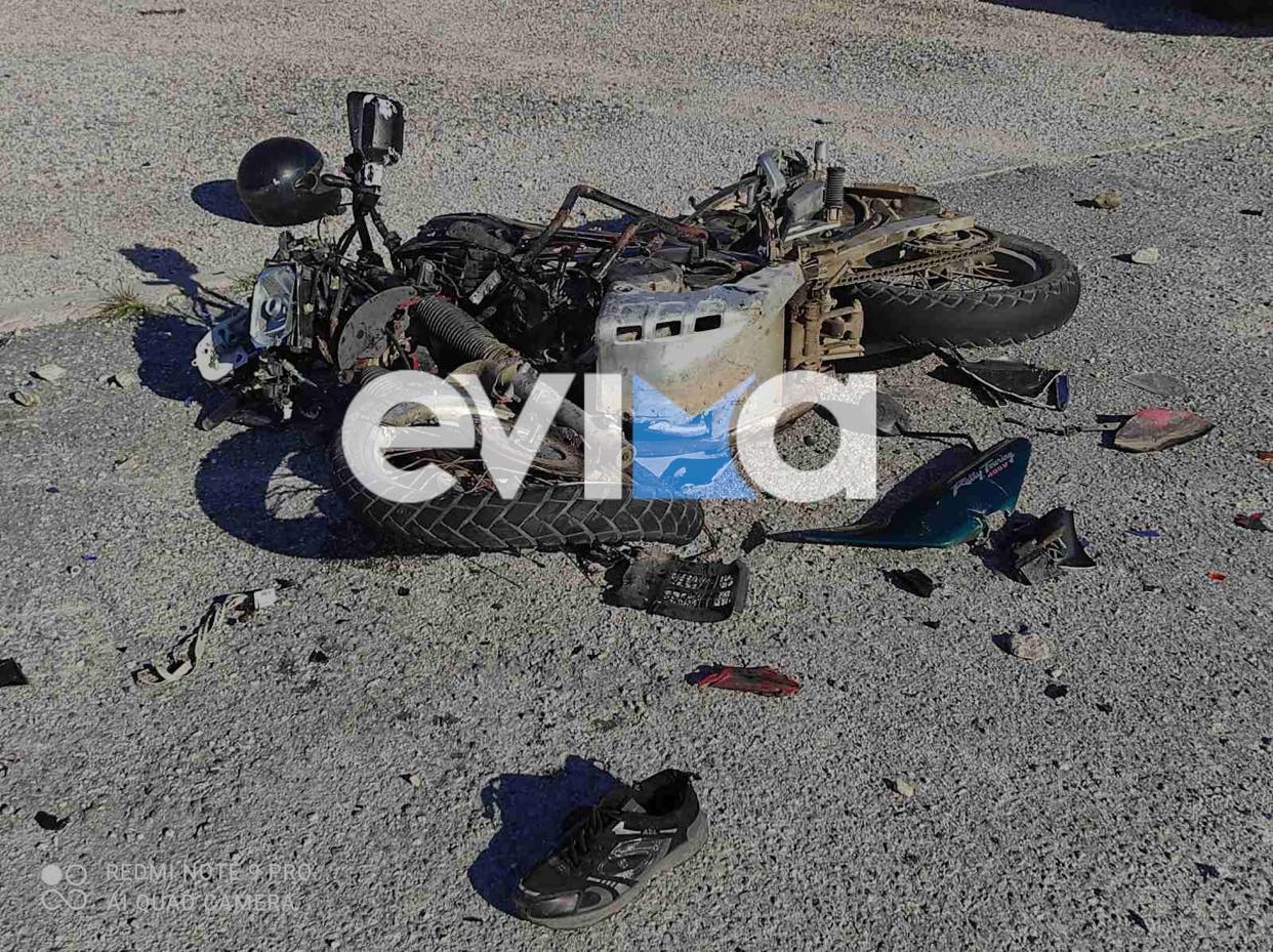 Κάρυστος: Θανατηφόρο τροχαίο στην περιοχή Μπούρος – Νεκρός οδηγός της μηχανής