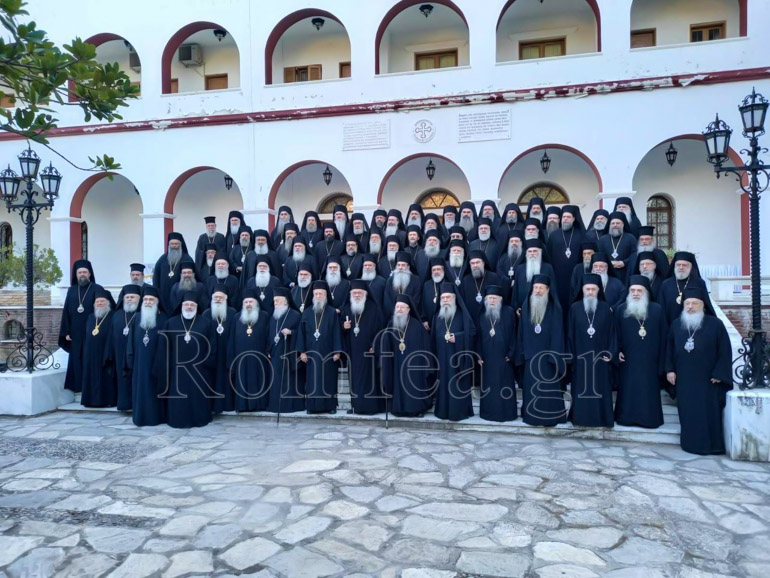 Στις εργασίες της Ιεραρχίας της Εκκλησίας της Ελλάδος, ο Μητροπολίτης Χαλκίδος – Εξελέγησαν οι πέντε νέοι Μητροπολίτες [εικόνες]