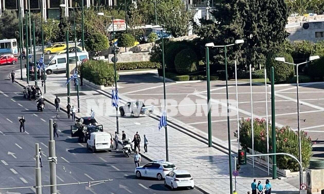 Έφτασε με αγροτικό έως το μνημείο του Αγνώστου Στρατιώτη – Απειλούσε να ανατιναχθεί (vid)