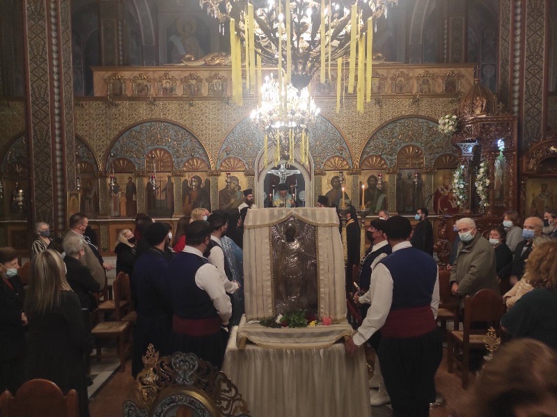 Η εορτή των Παμμεγίστων Ταξιαρχών στην Ιερά Μητρόπολη Χαλκίδος