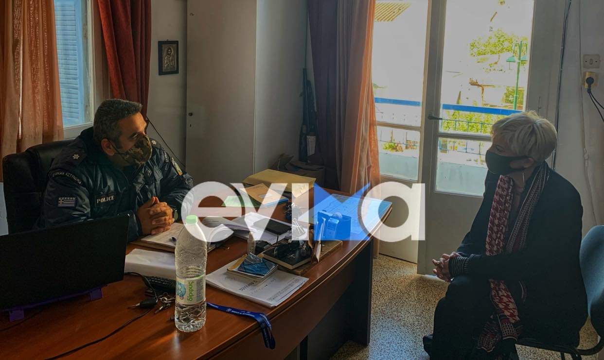 Στο Α. Τ. Καρύστου η γ.γ. Αντεγκληματικής Πολιτικής του υπ. Προστασίας του Πολίτη, Σοφία Νικολάου