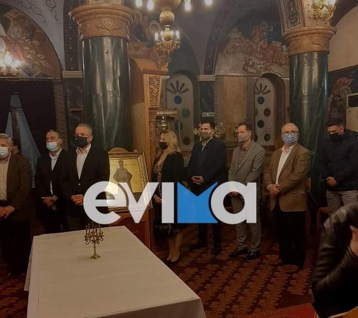 Στο Μέγα Εσπερινό στα Φύλλα η αντιδήμαρχος Υγείας Χαλκιδέων (pics)