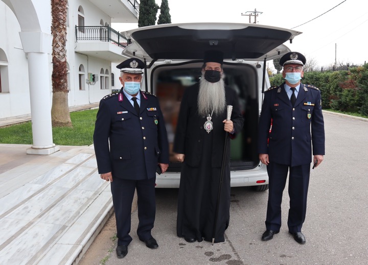 Ο Γενικός Αστυνομικός Διευθυντής Στερεάς Ελλάδας πρόσφερε είδη πρώτης ανάγκης