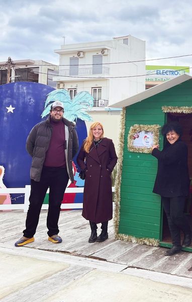 Μαρία Αναγνώστου: Έτοιμα τα Χριστουγεννιάτικα Χωριά μας σε Ιστιαία και Λίμνη (pics)