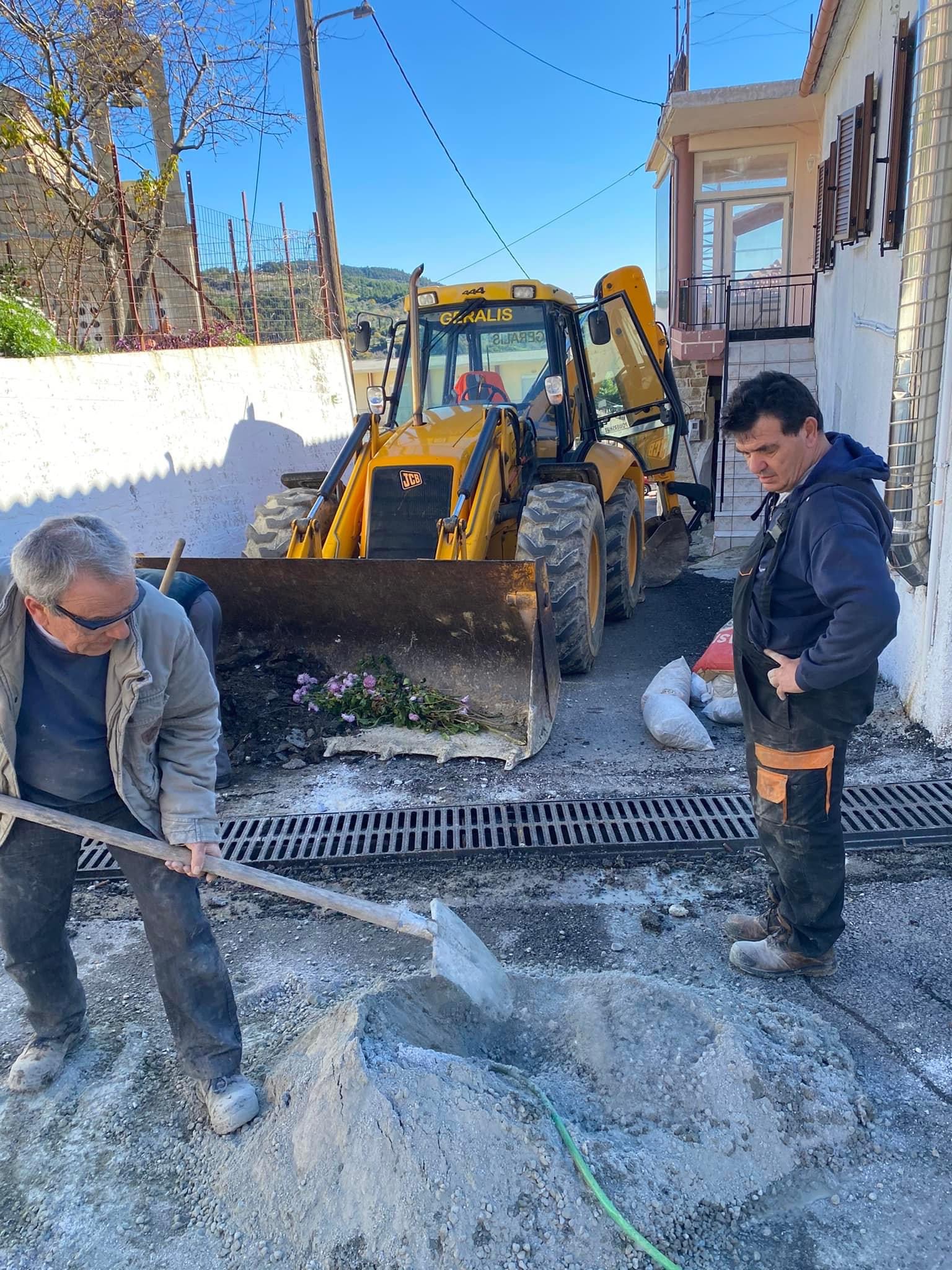 Εύβοια: Σε συνεχή έργα προχωρά ο πρόεδρος των Βιτάλων (pics)