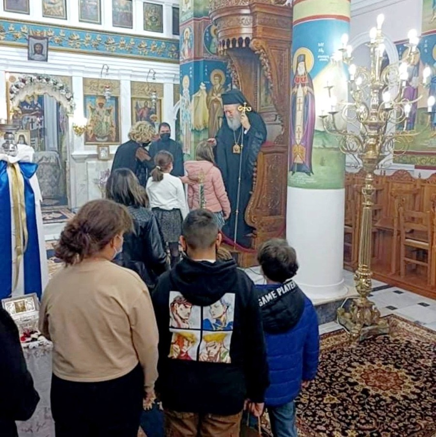 Ιερά Αγρυπνία προς τιμή του Οσίου Πορφυρίου στο Μπούρτζι