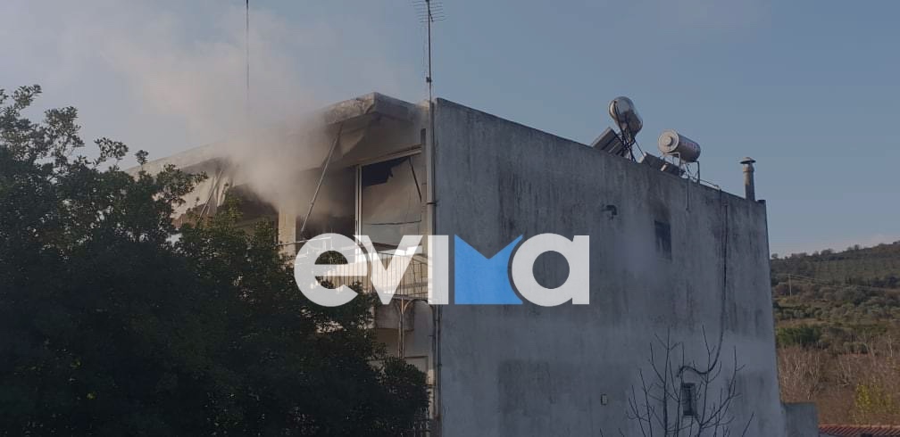 Εύβοια: Συναγερμός στην Πυροσβεστική – Φωτιά σε σπίτι στο Λοφίσκο Αυλωναρίου (pics)