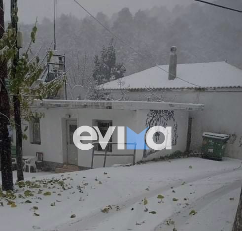Καιρός: Έρχεται νέο κύμα κακοκαιρίας με καταιγίδες και χιονοπτώσεις στην Εύβοια