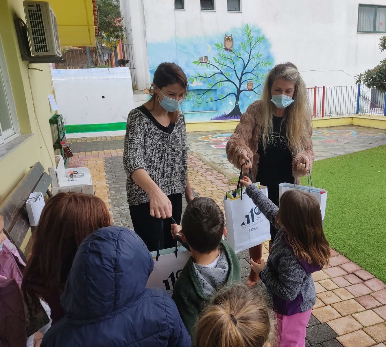 Ο Όμιλος ΗΡΑΚΛΗΣ στηρίζει το Νηπιαγωγείο Αυλωναρίου