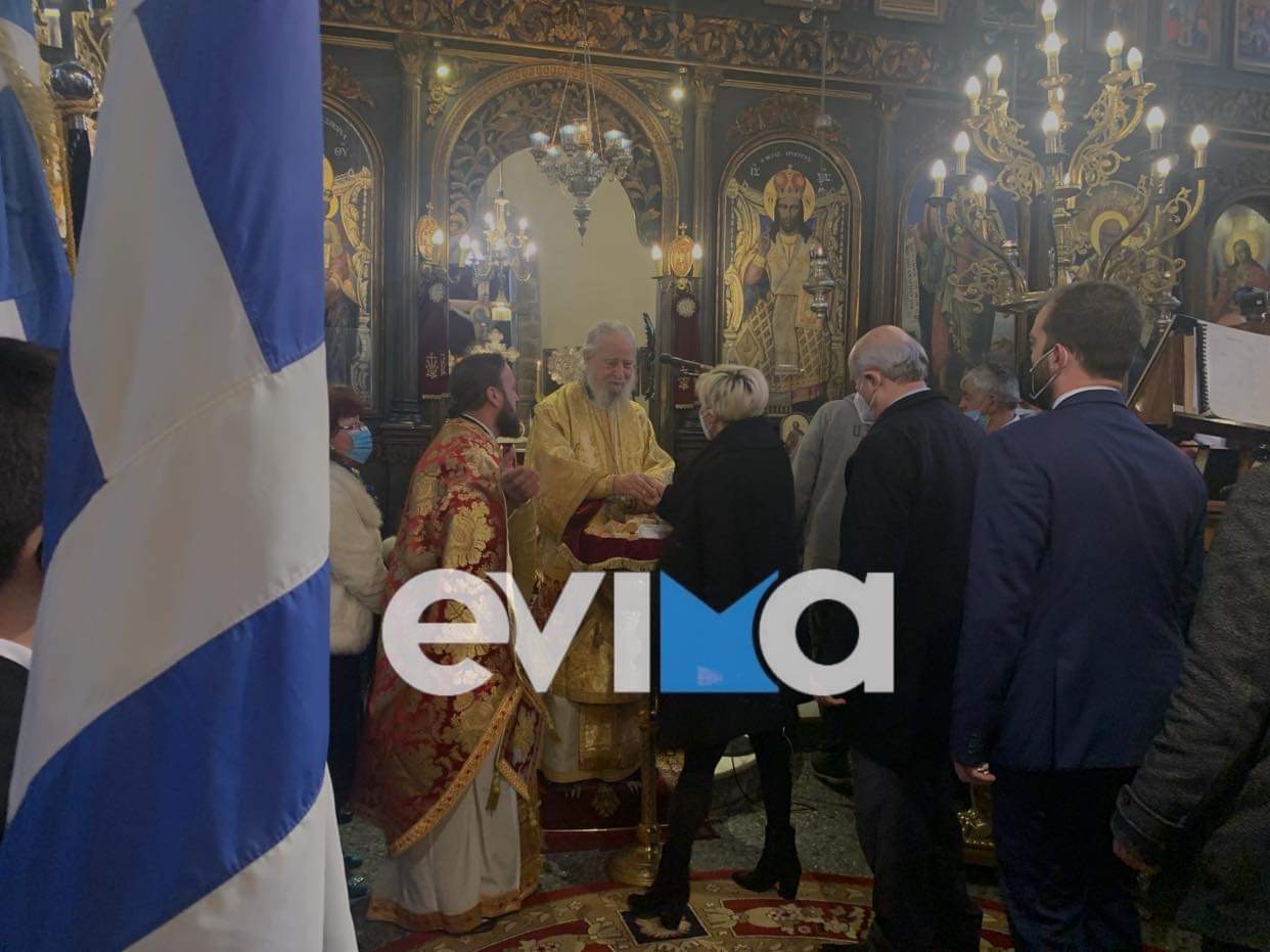 Η Κύμη τίμησε τον Πολιούχο της τον Άγιο Αθανάσιο